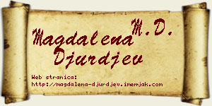 Magdalena Đurđev vizit kartica